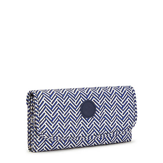 Bolsas De Mano Kipling Money Land Printed Snap Wallet Grises | MX 1283GS